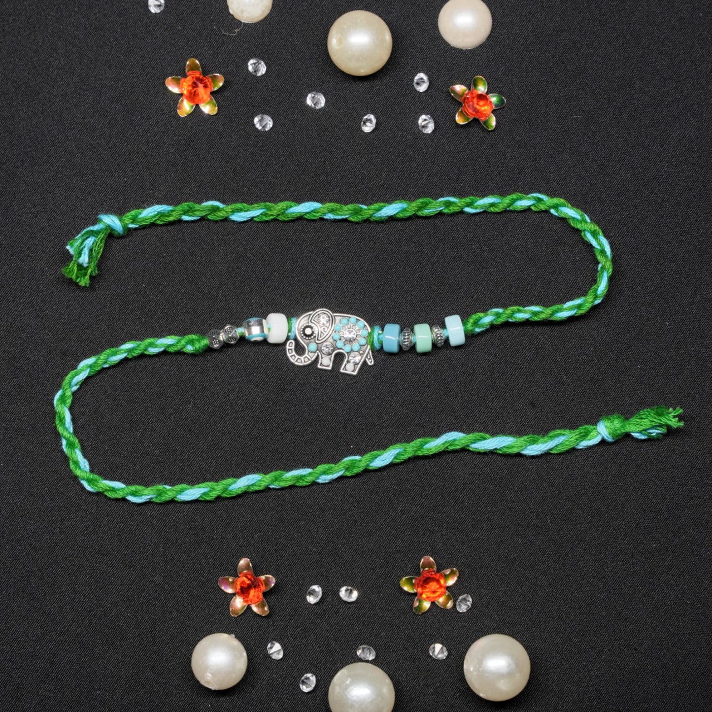 Boho Style Elephant Rakhi