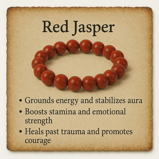 Red Jasper Crystal Bracelet