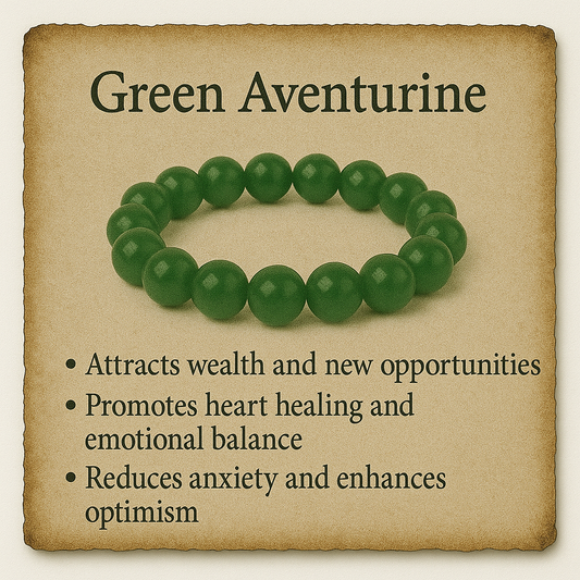 Green Aventurine Crystal Bracelet