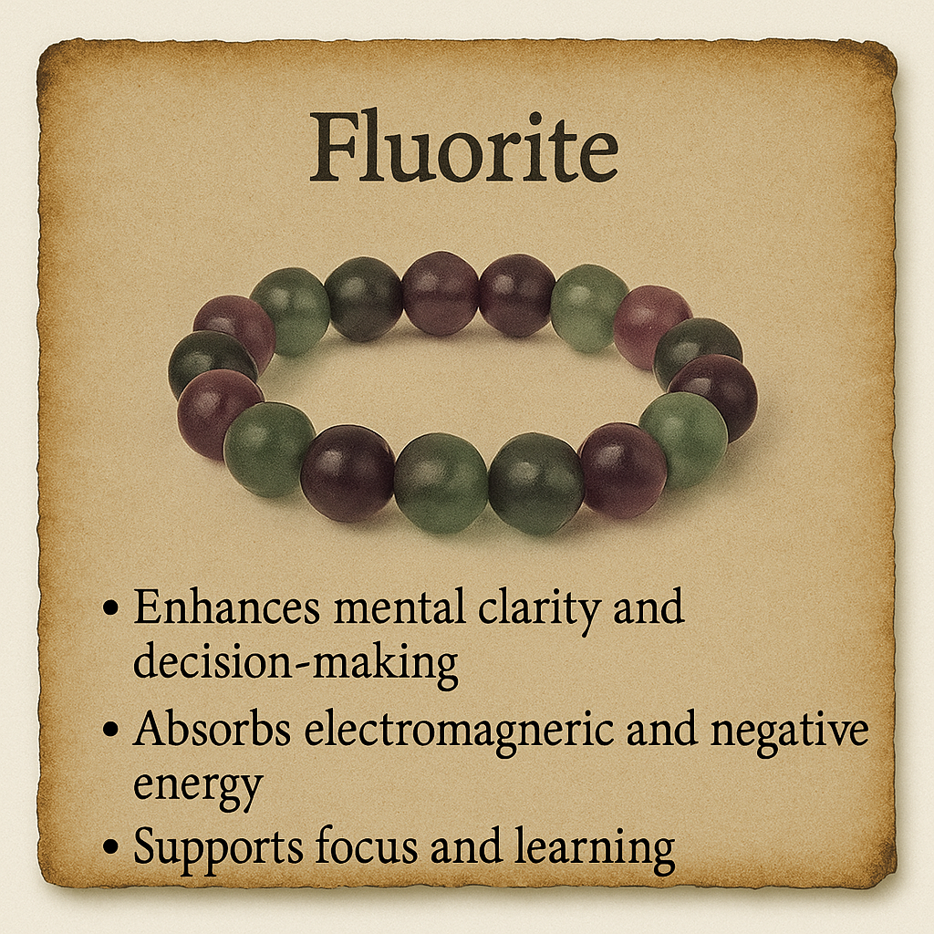 Flourite Crystal Bracelet
