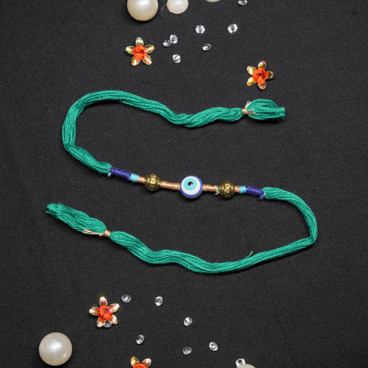 Evil Eye Ball With Gold Balls