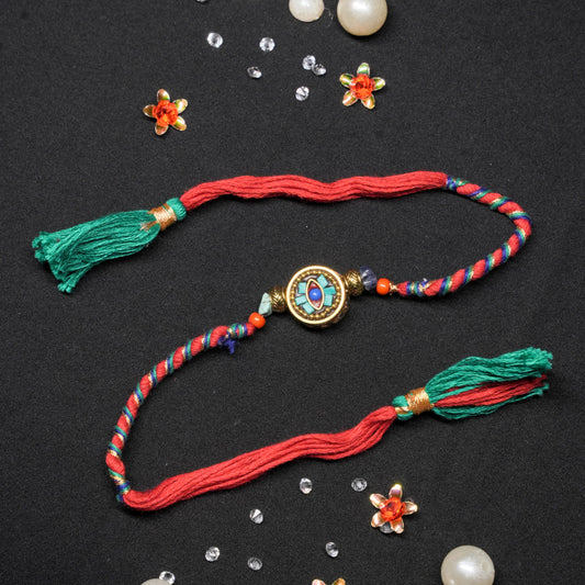 Tibetan Stone Evil Eye Rakhi