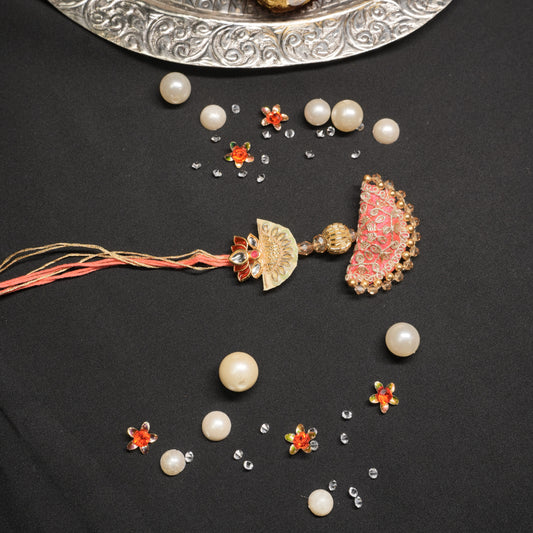Traditional Lumba WIth Metal Lotus