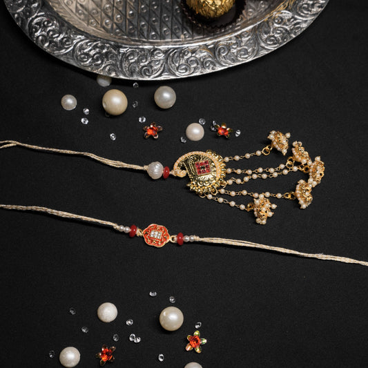 Jhumki Lumba With Rakhi