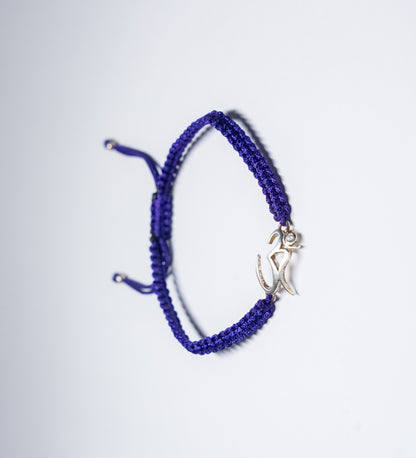 92.5 Sterling Silver Om Rakhi Bands – Now in 5 Colours!