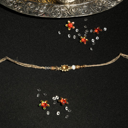 Amber Diamonte Small Rakhi