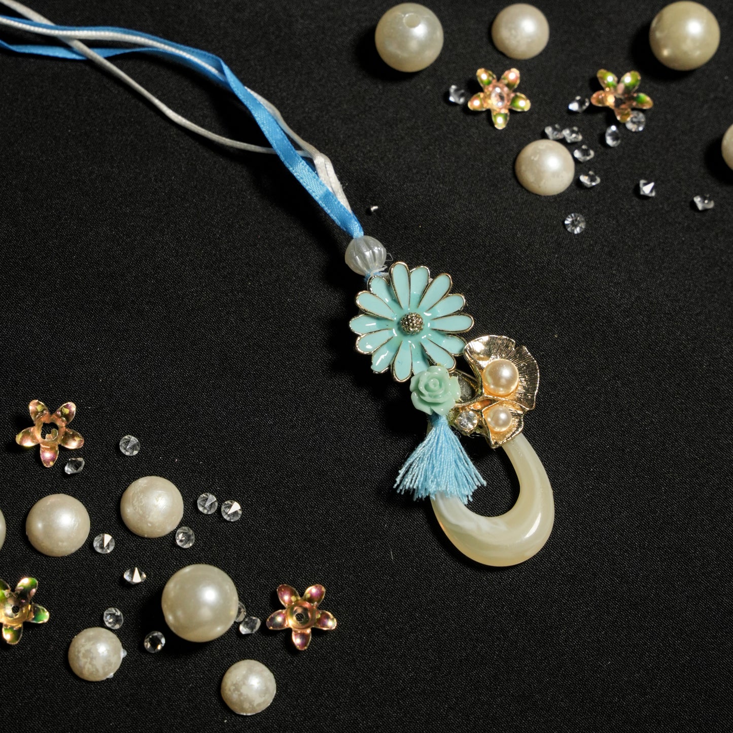 Blue Floral Lumba