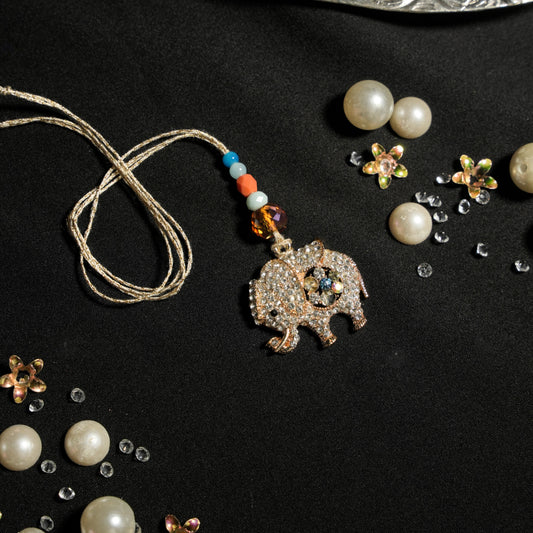 Rhinestones Elephant Lumba
