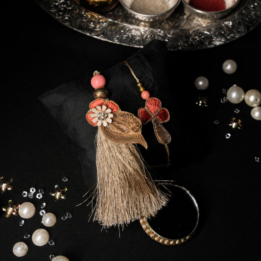 Big Mirror Lumba Rakhi Set