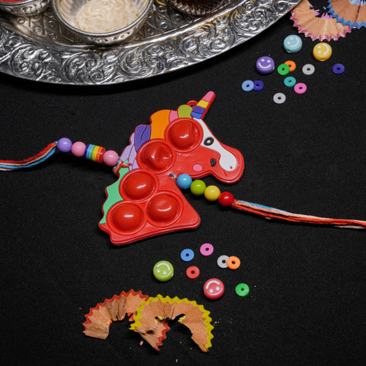 Unicorn Pop It Rakhi