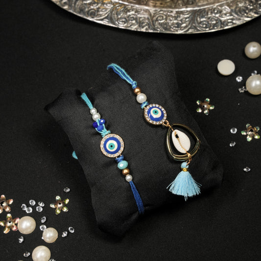 Evil Eye Lumba Rakhi Set