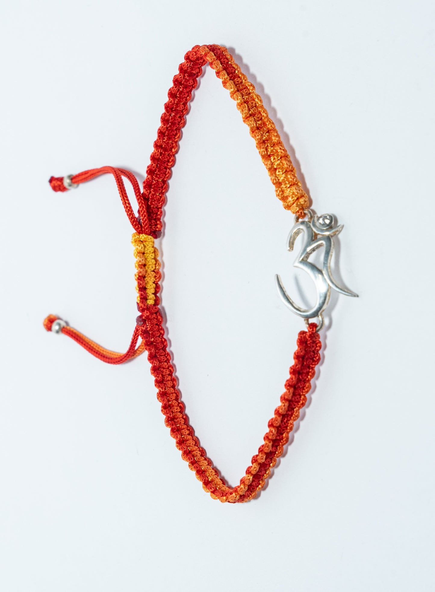 92.5 Sterling Silver Om Rakhi Bands – Now in 5 Colours!